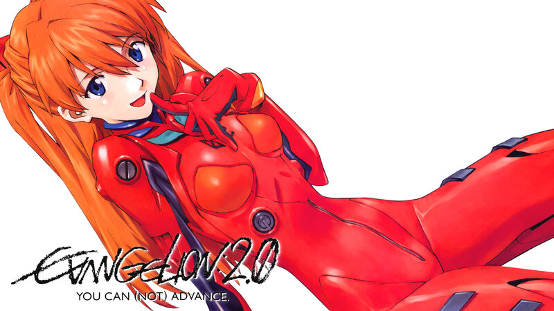 Asuka in red plug suit