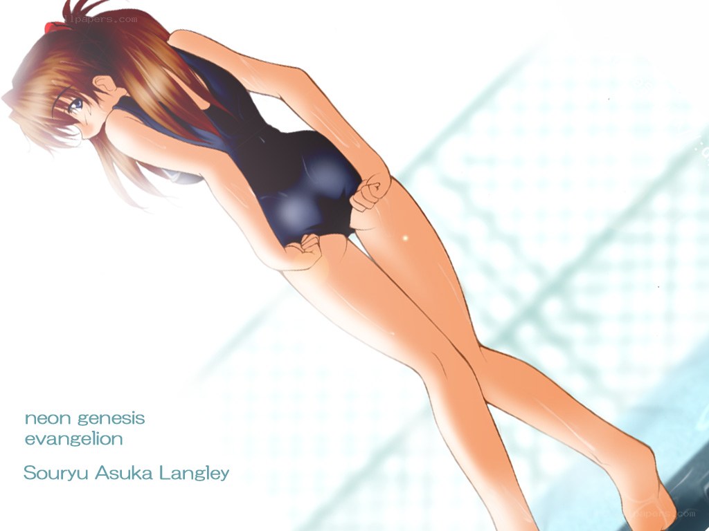 Asuka in swimsuit