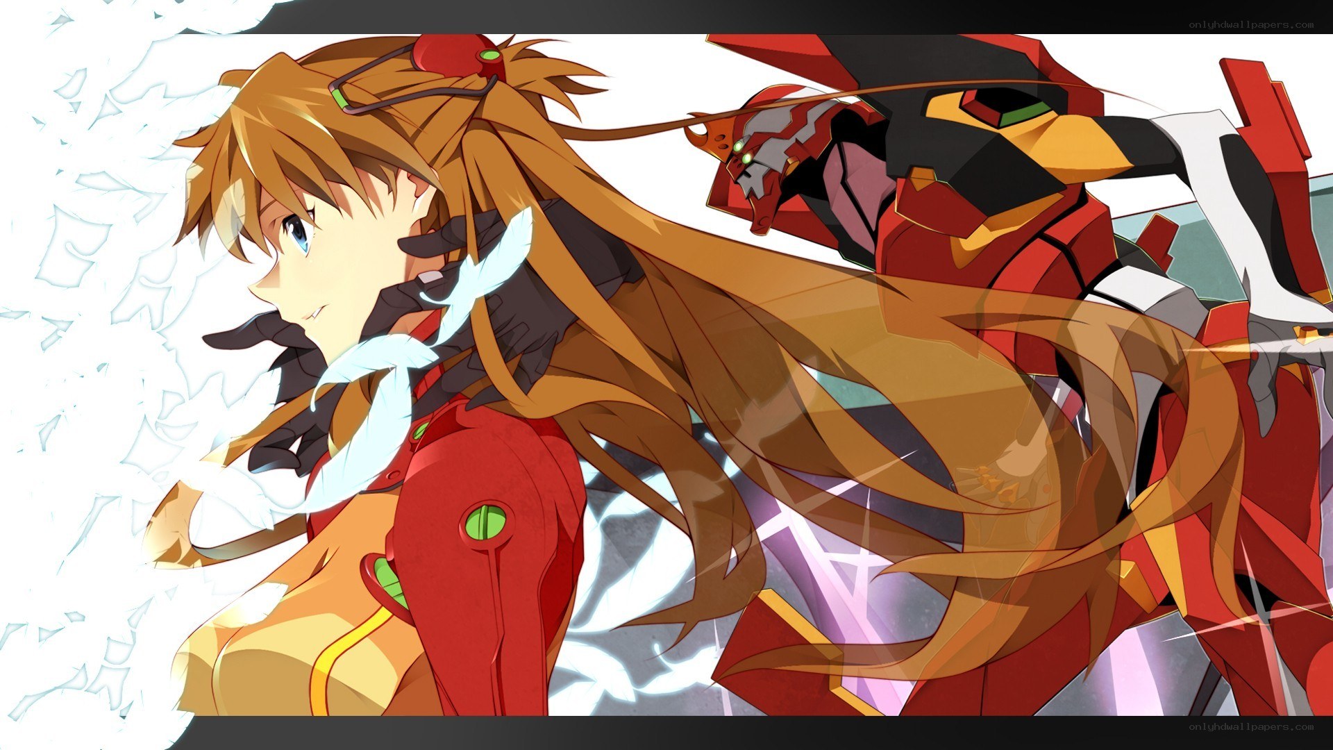 Asuka Langley and Evangelion