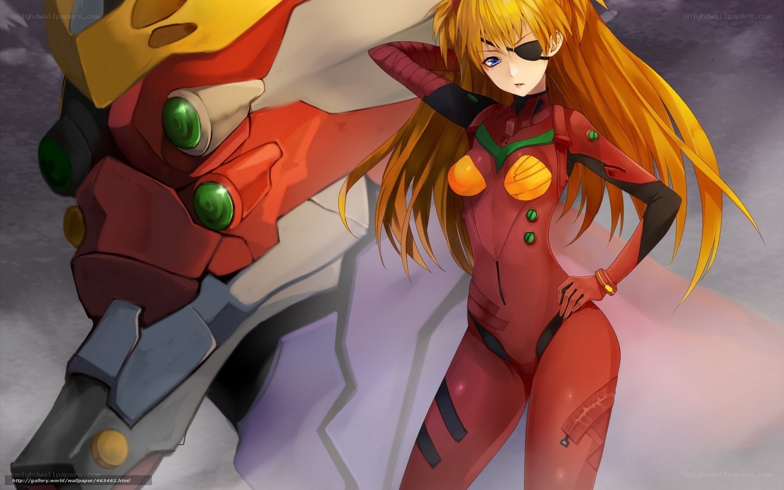 Asuka Langley and Evangelion