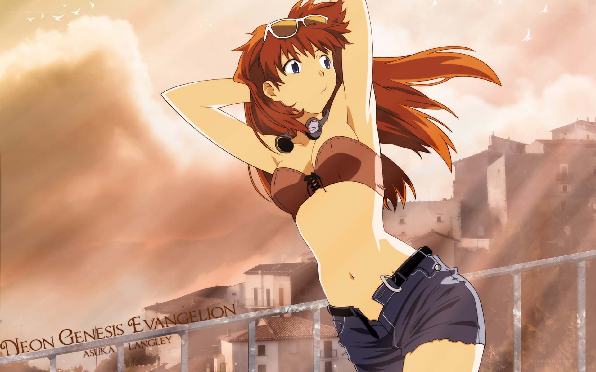 Asuka Langley in bikini