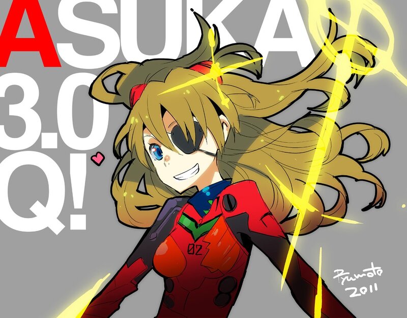 Asuka Langley in Evangelion