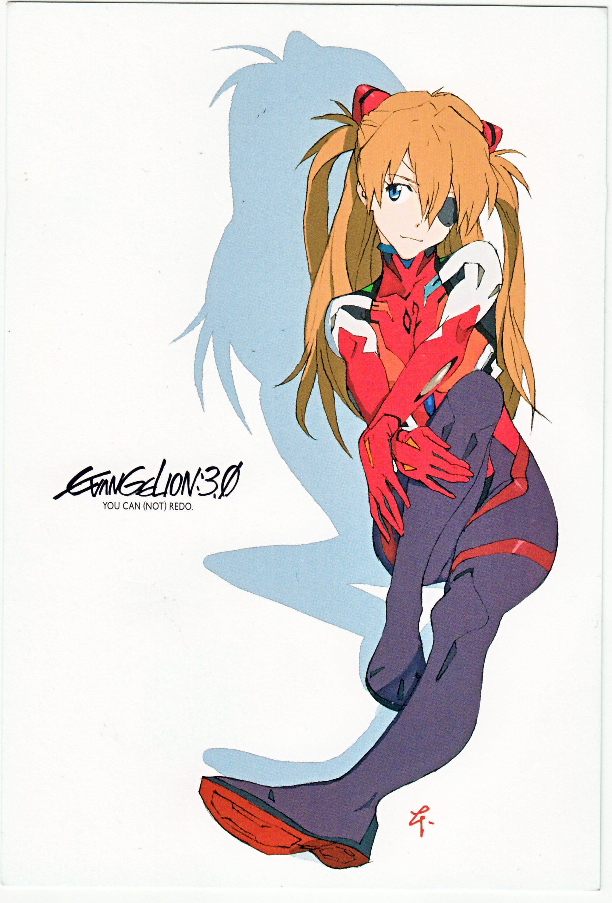 Asuka Langley in Evangelion