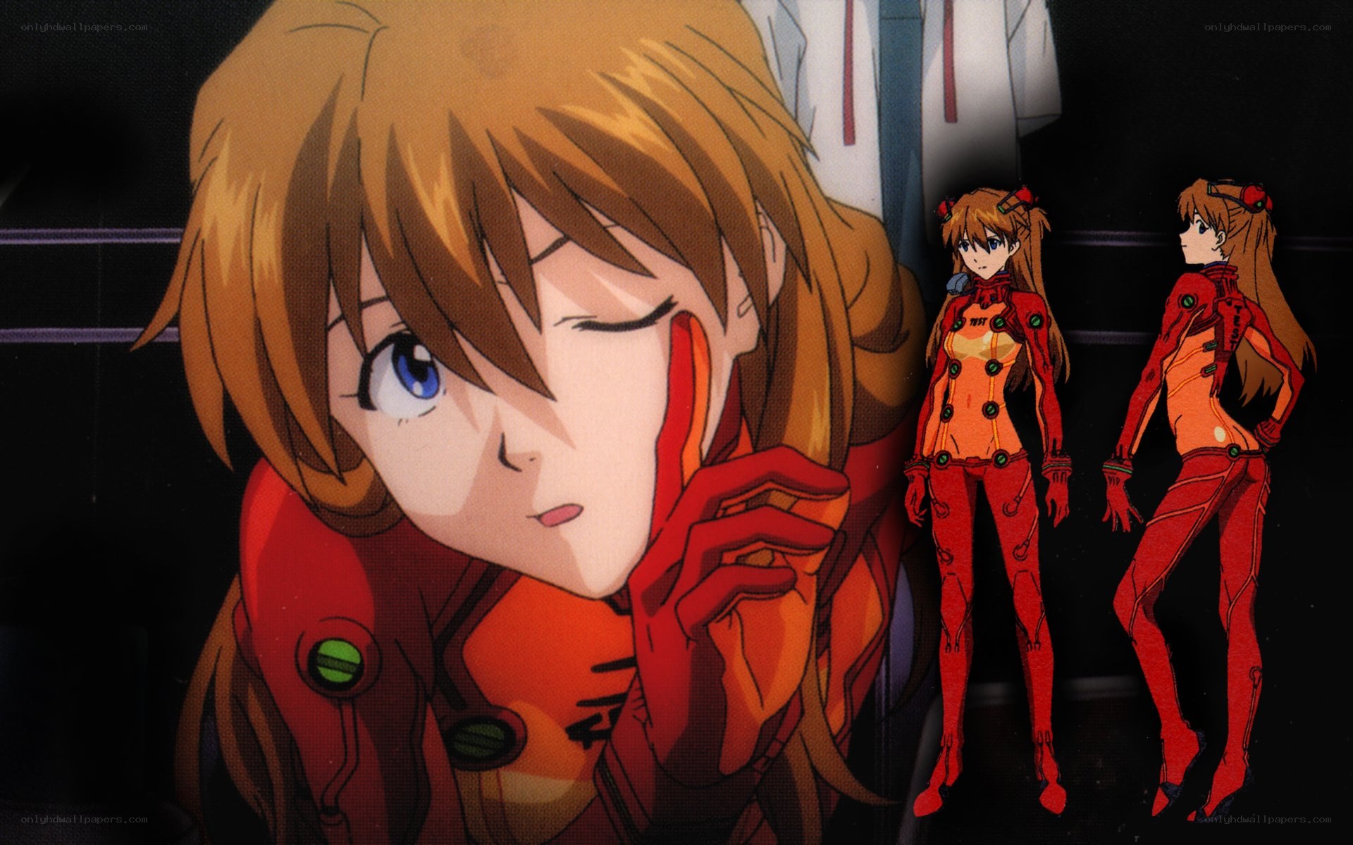 Asuka Langley in Evangelion