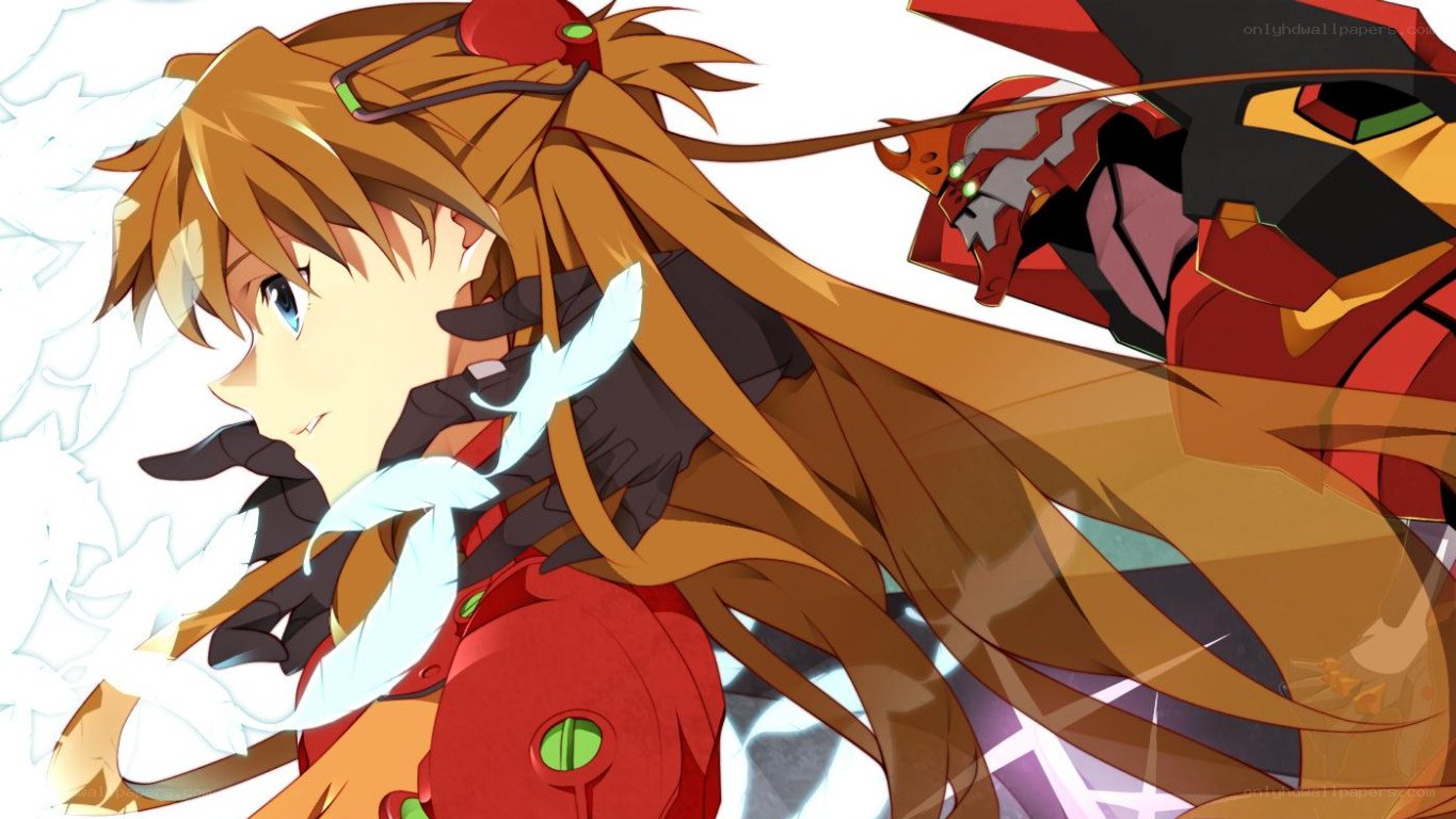 Asuka Langley in Evangelion