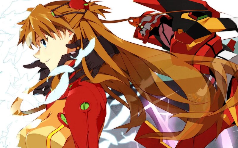 Asuka Langley in Evangelion