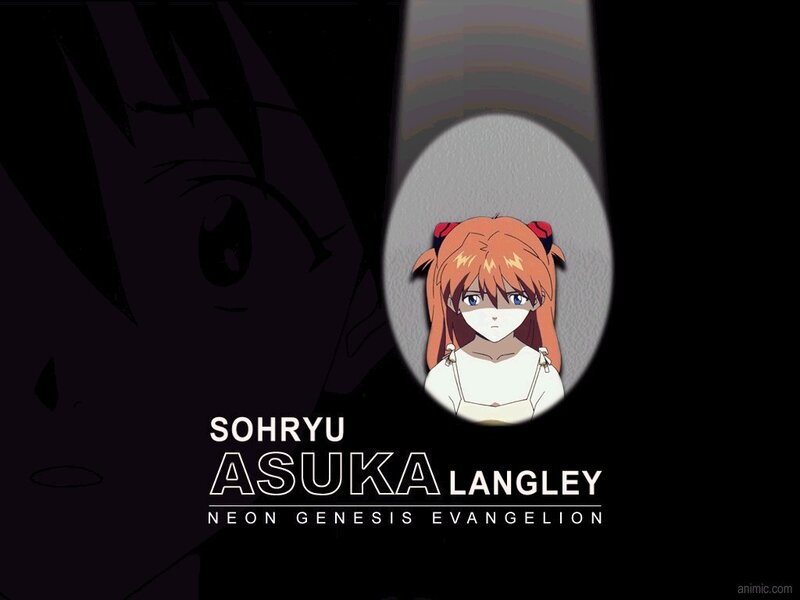 Asuka Langley in Neon Genesis Evangelion