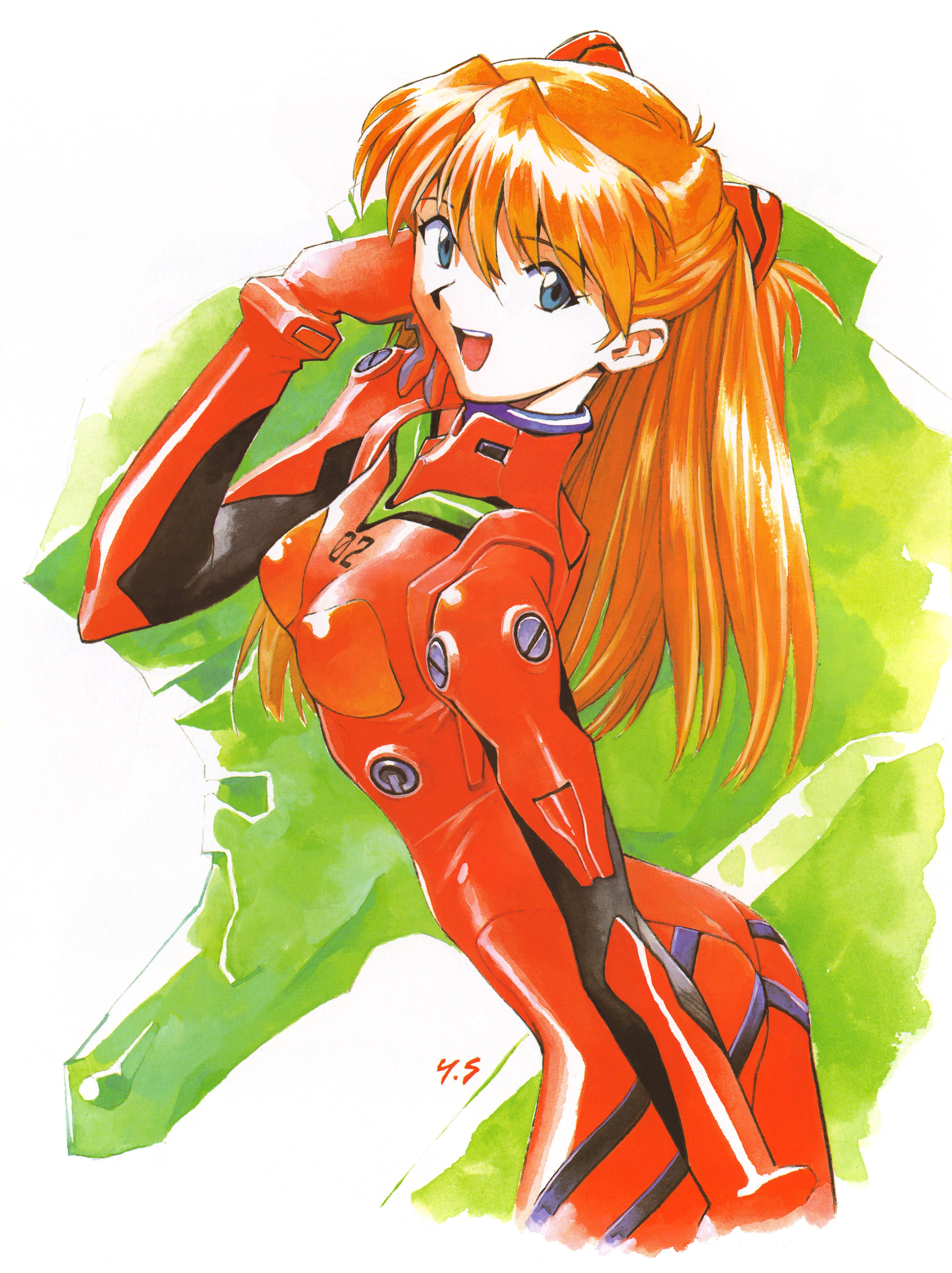 Asuka Langley in plugsuit