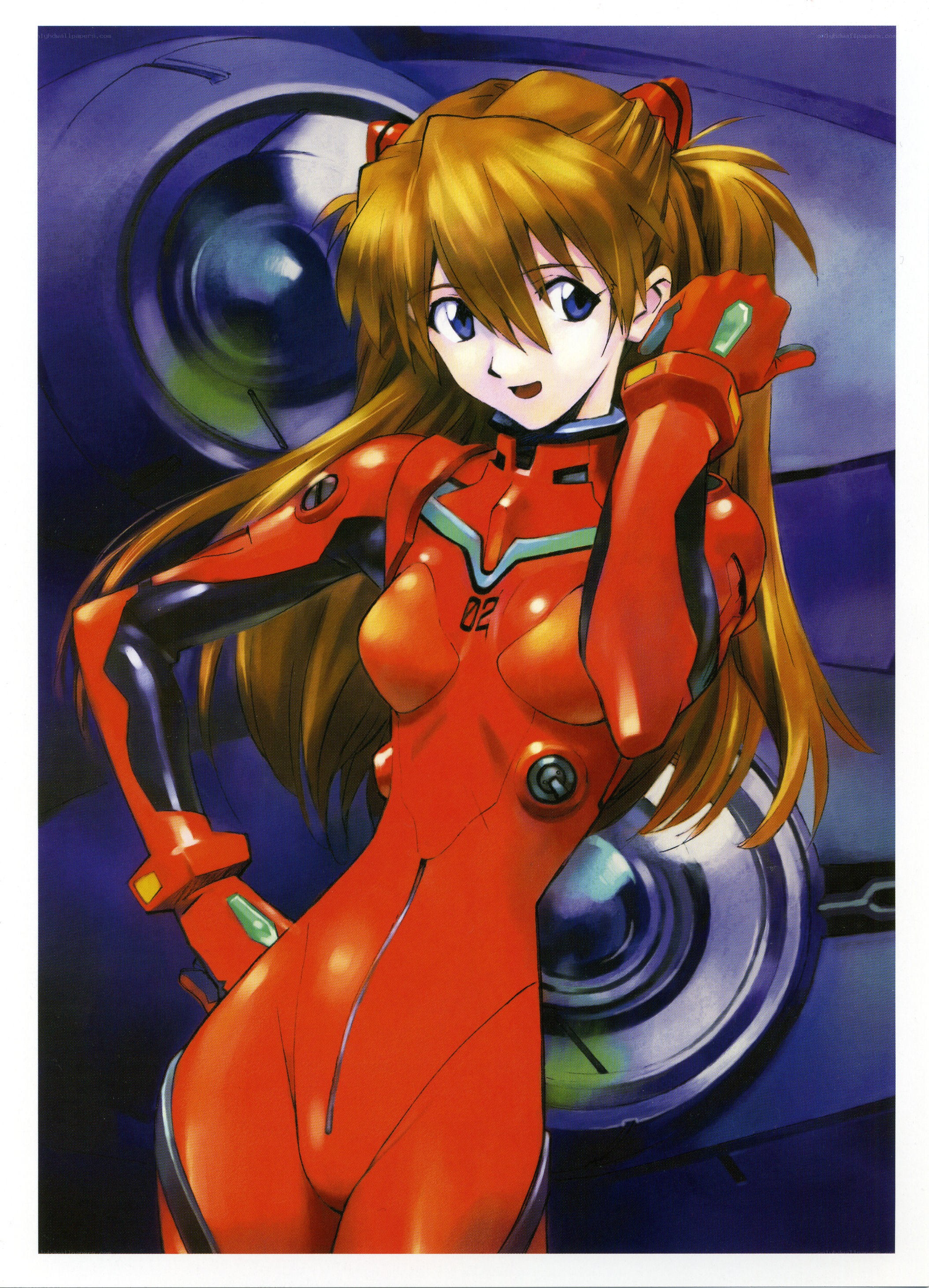 Asuka Langley in plugsuit