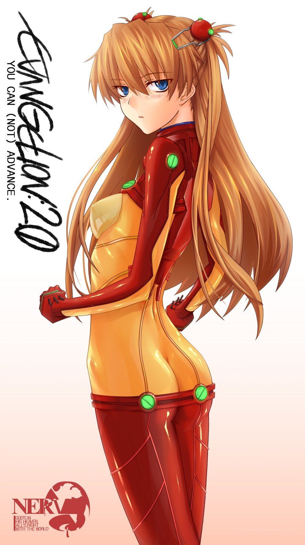 Asuka Langley in plugsuit