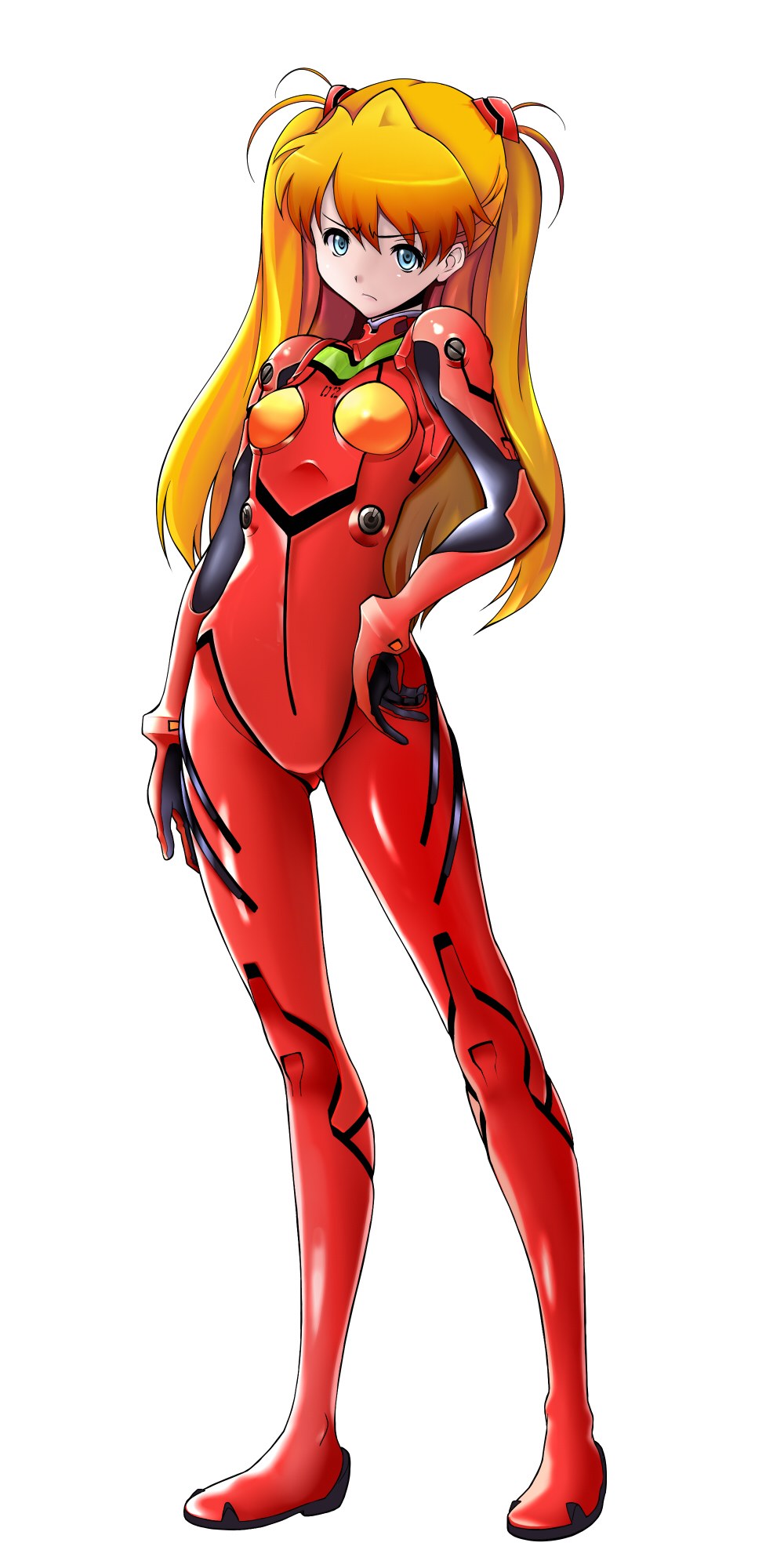 Asuka Langley in red plug suit