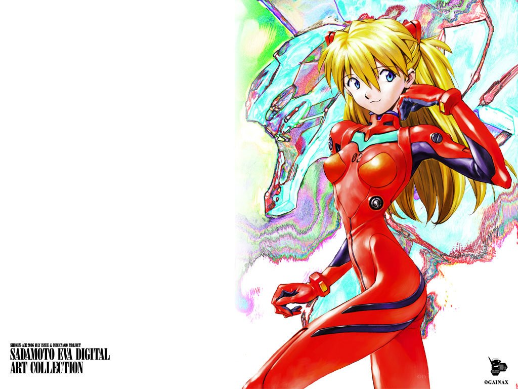 Asuka Langley in red plug suit