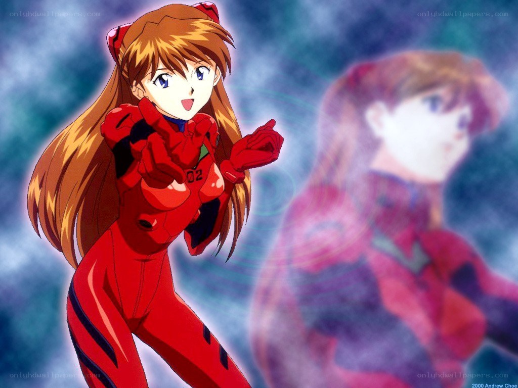 Asuka Langley in red plug suit