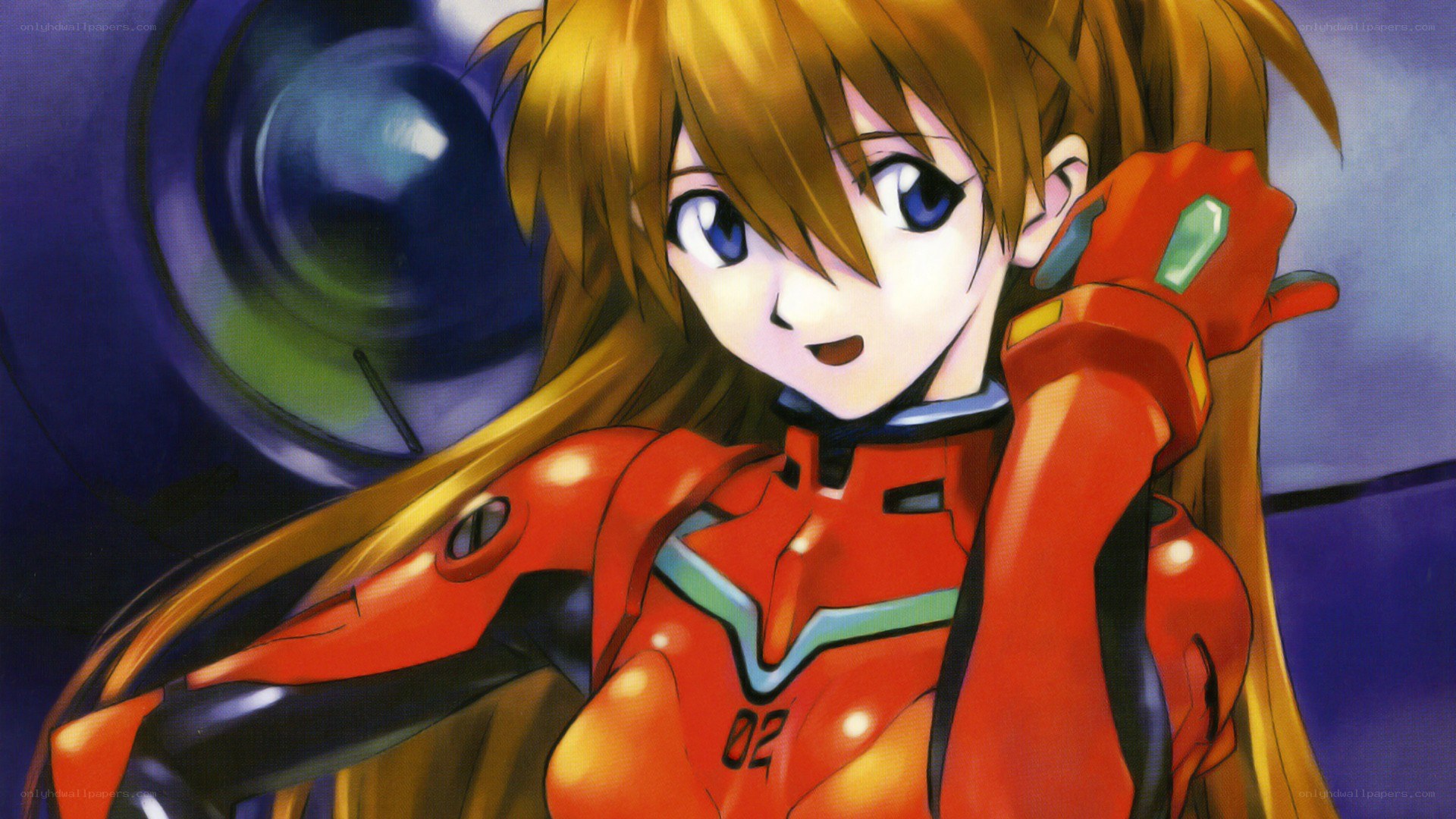 Asuka Langley in red plug suit