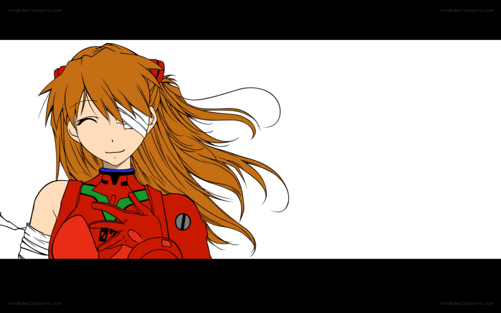 Asuka Langley in red plug suit