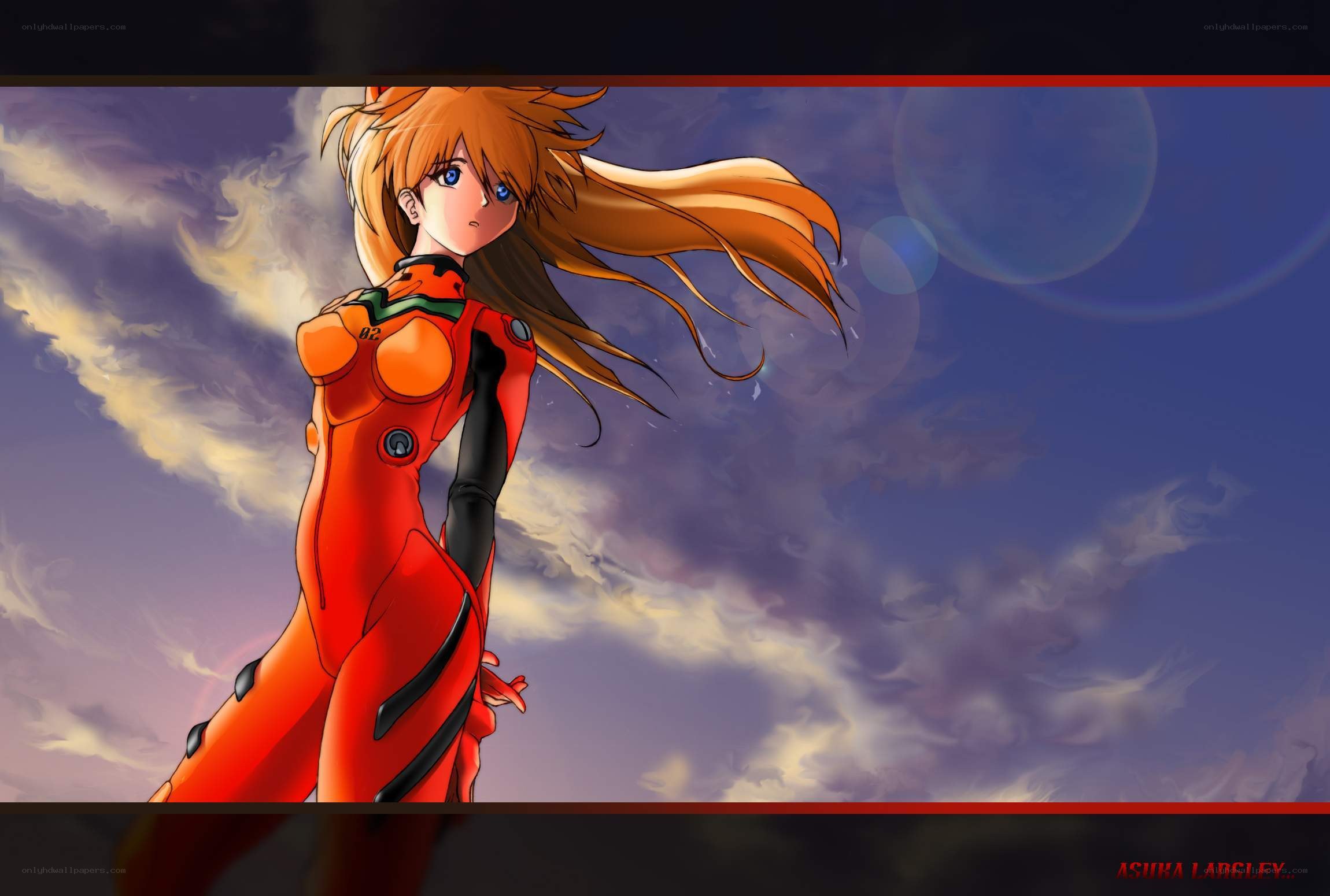 Asuka Langley in red suit