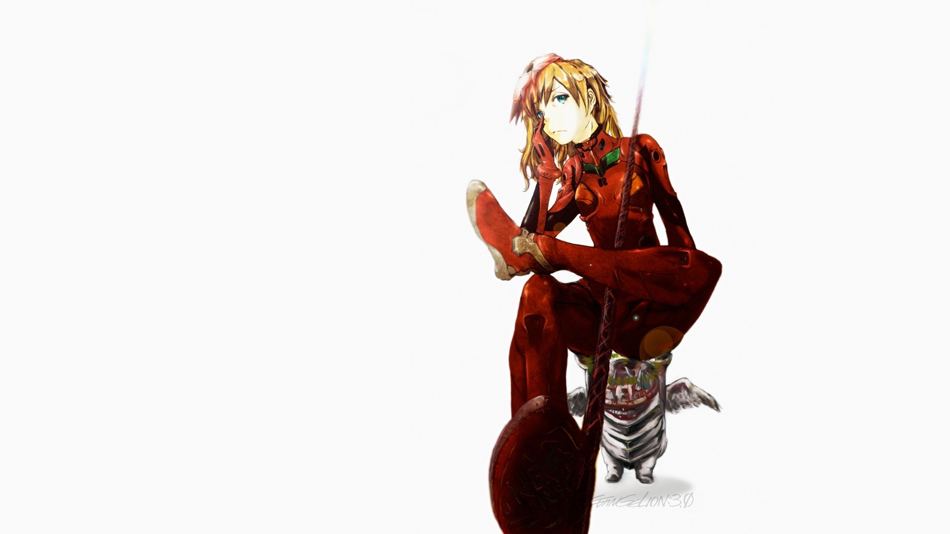 Asuka Langley in red suit