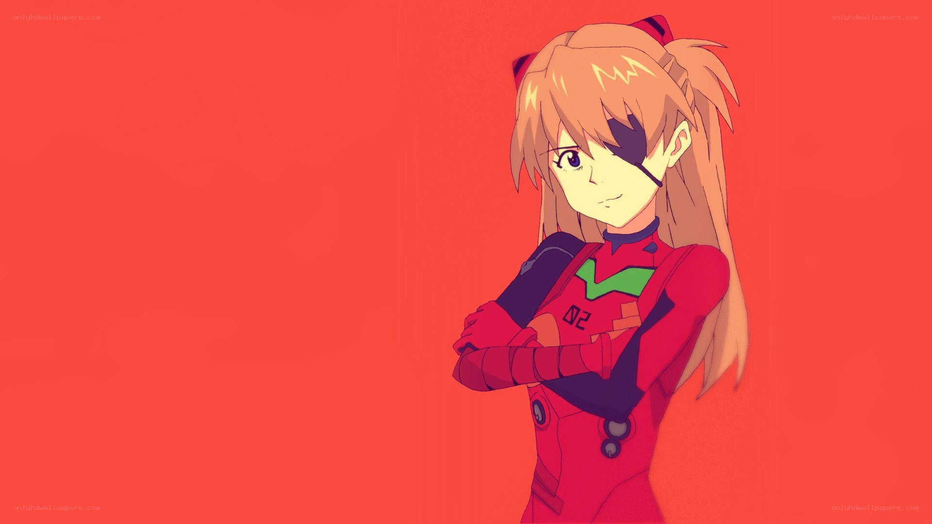 Asuka Langley in red suit