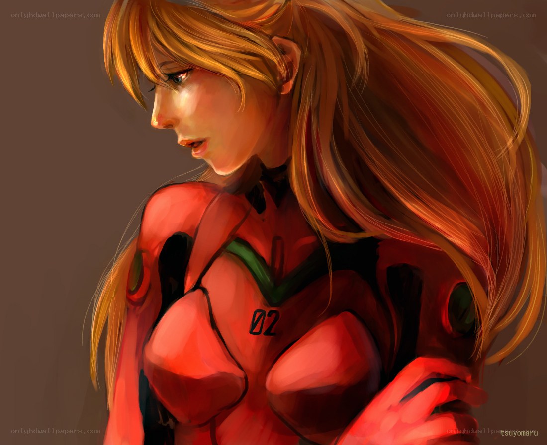 Asuka Langley in red suit