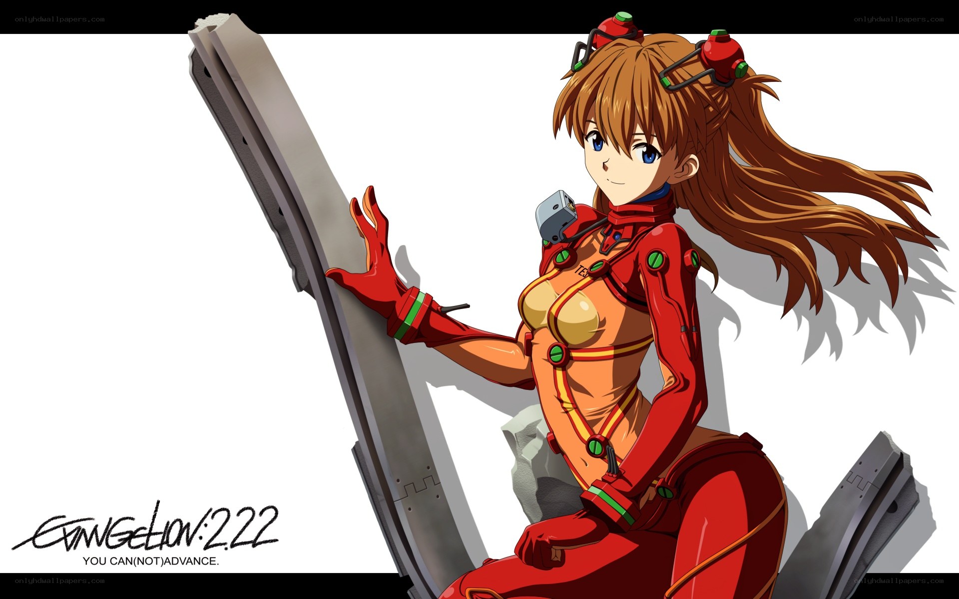 Asuka Langley in red suit