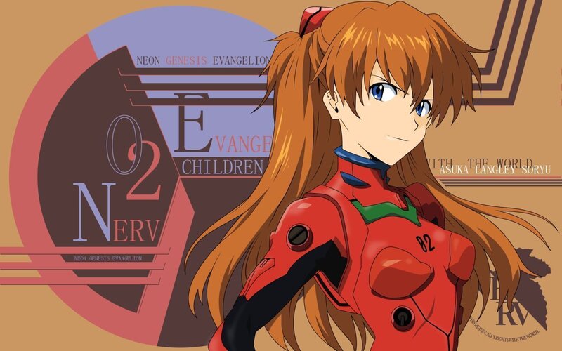 Asuka Langley Soryu from Neon Genesis Evangelion