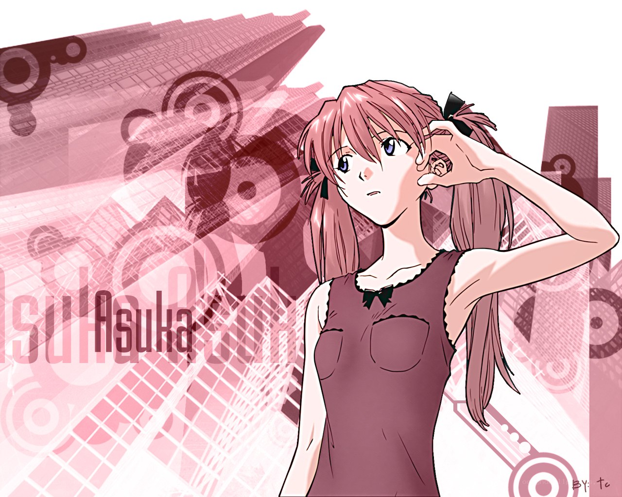 Asuka Langley Soryu portrait