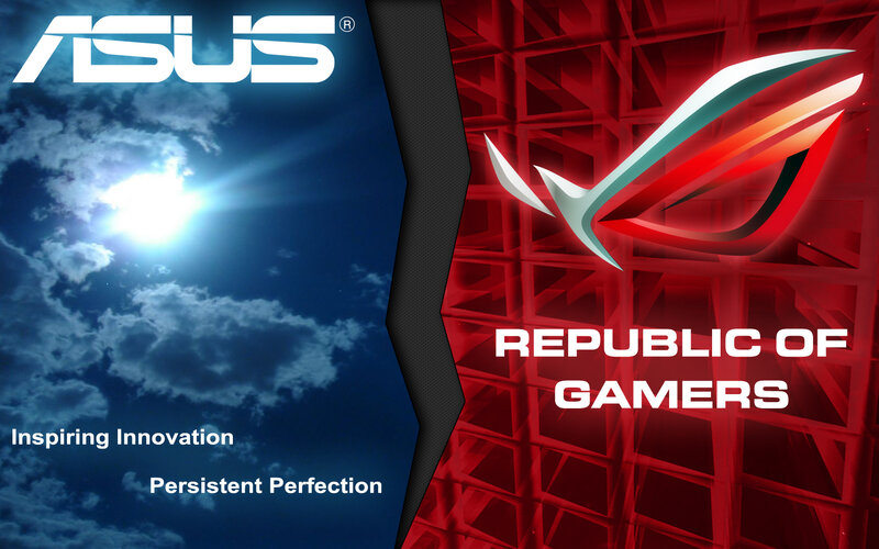 ASUS and ROG Logos
