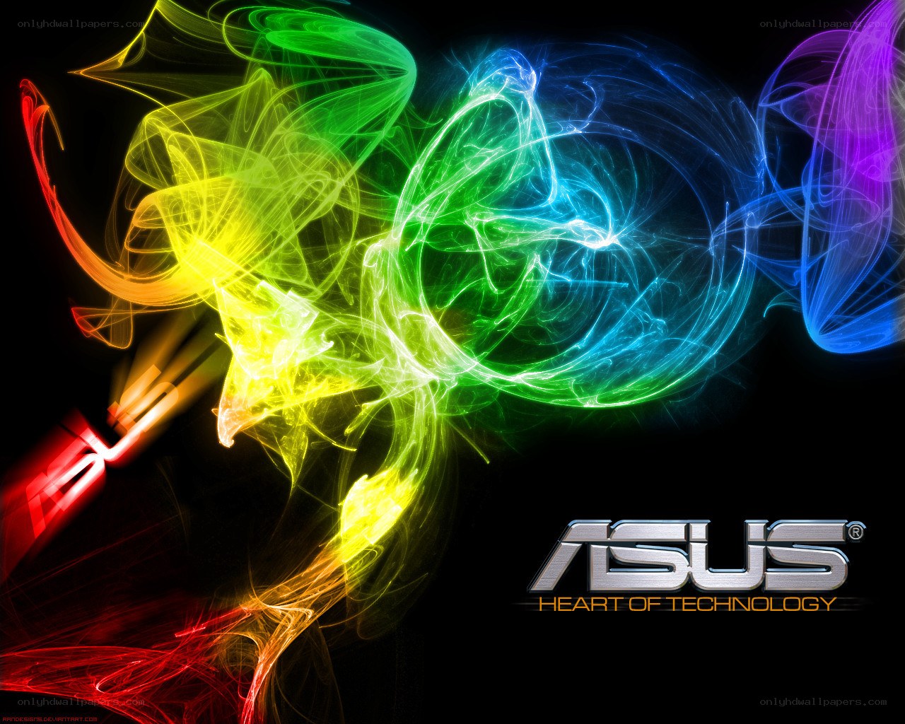 ASUS brand abstract wallpaper