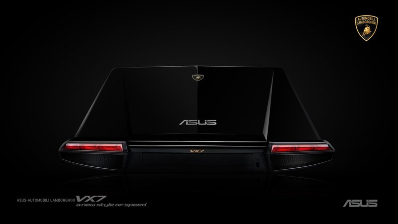 ASUS-Lamborghini VX7 Laptop — Black