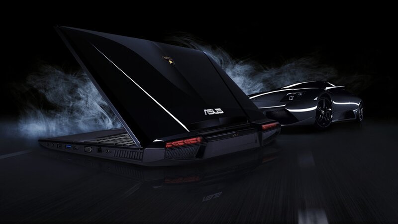 ASUS Laptop and Car