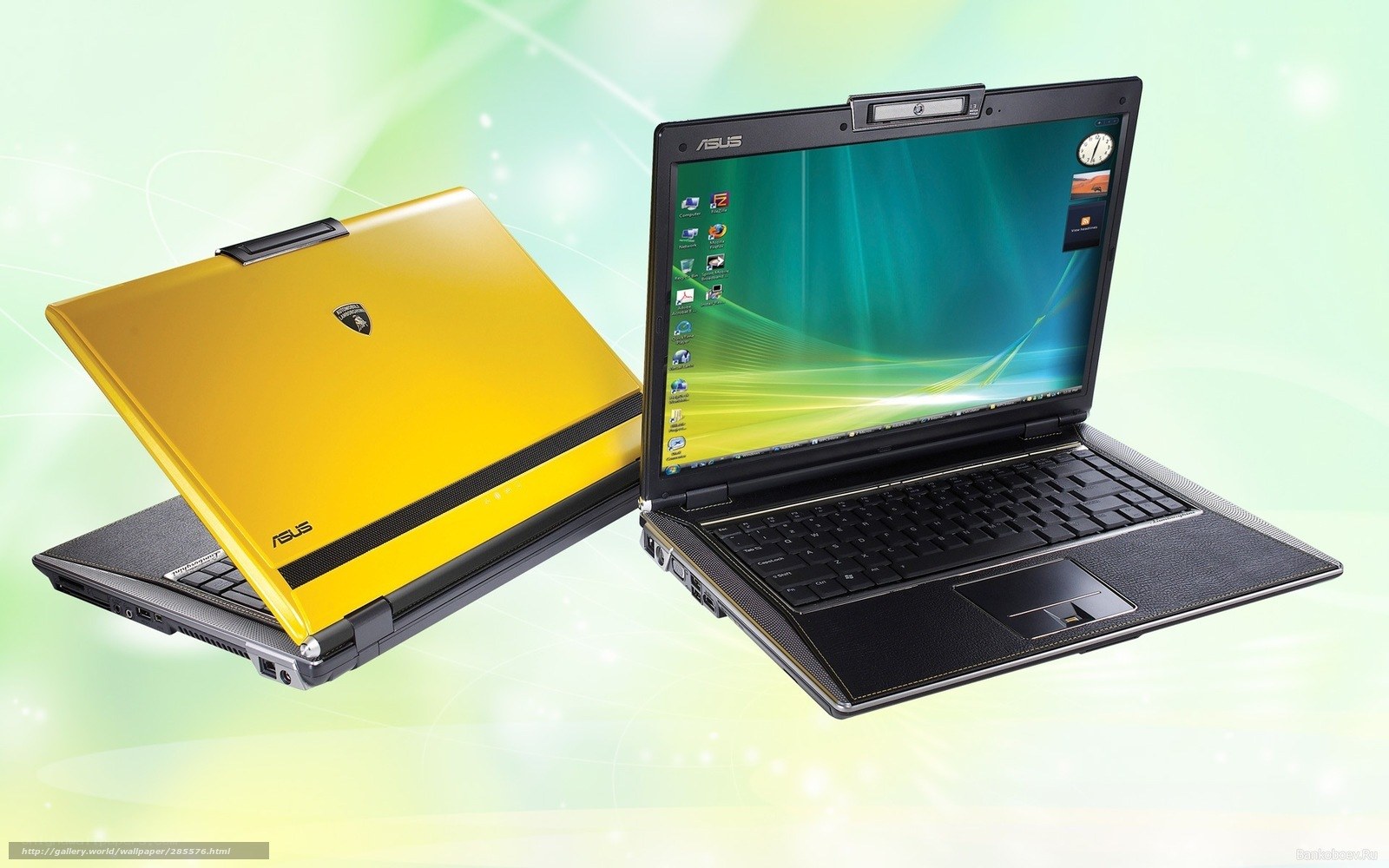 ASUS laptops with Lamborghini design