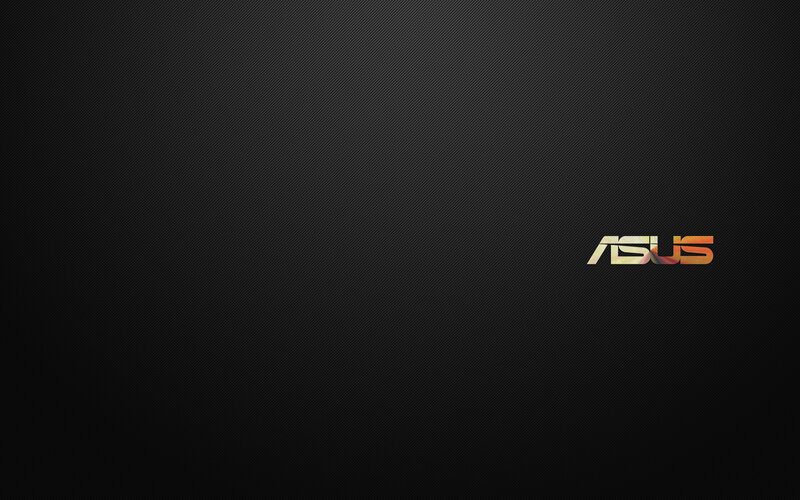 ASUS Logo on Black — Dark