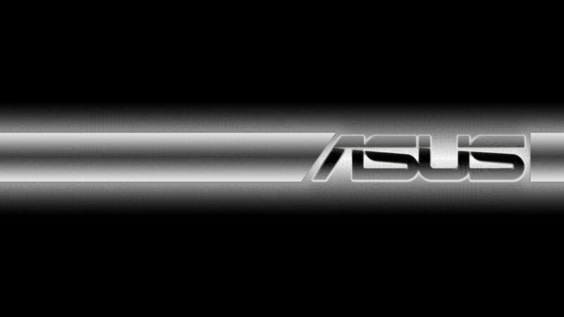 ASUS Logo on Circuit Board — Black