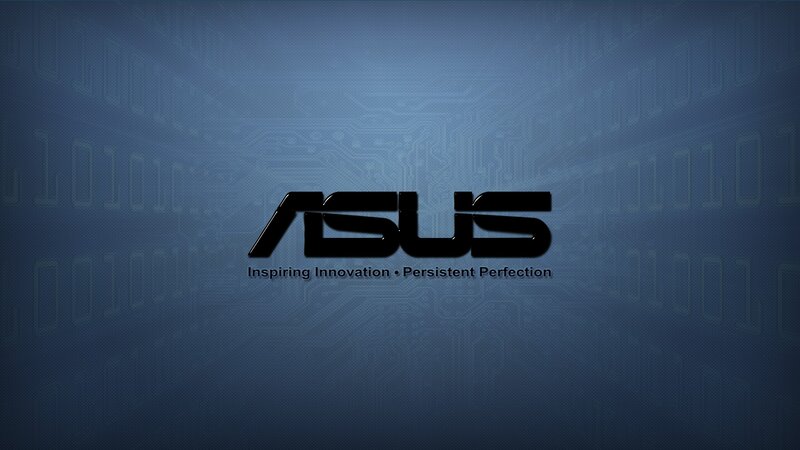 ASUS Logo on Circuit Board