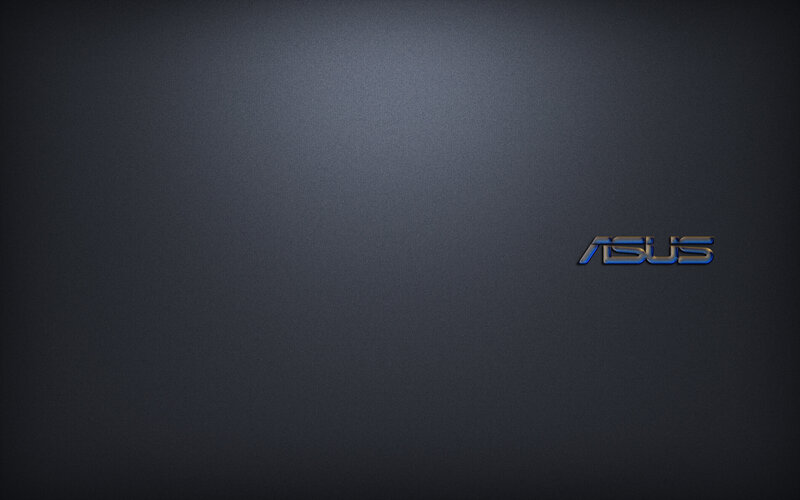 ASUS Logo on Surface — Black, Dark