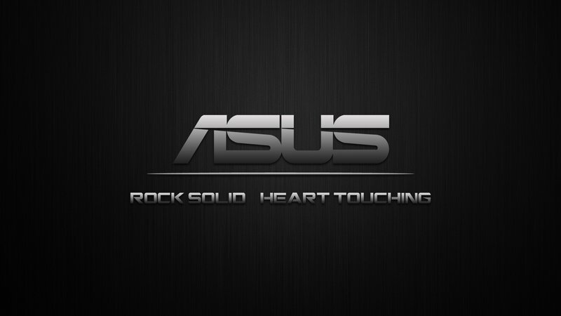 ASUS logo with tagline