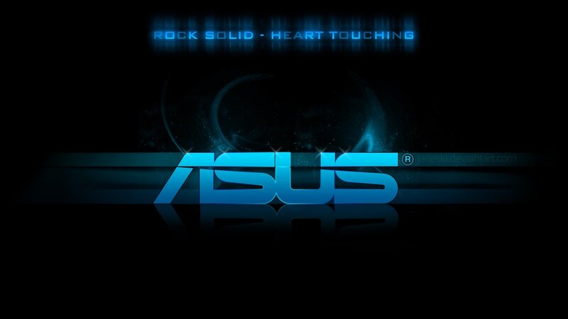 ASUS logo with tagline