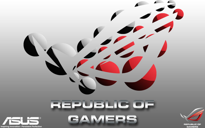 ASUS Republic of Gamers Logo — Red, Dynamic