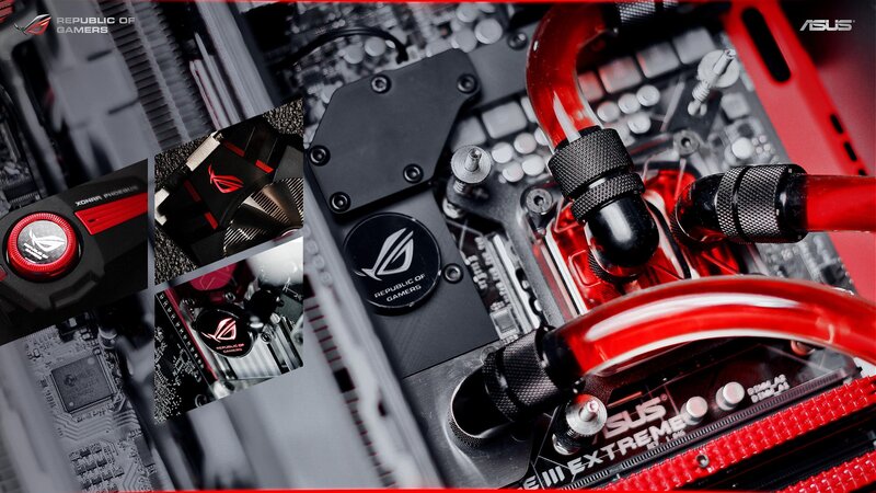 ASUS Republic of Gamers Motherboard — Black