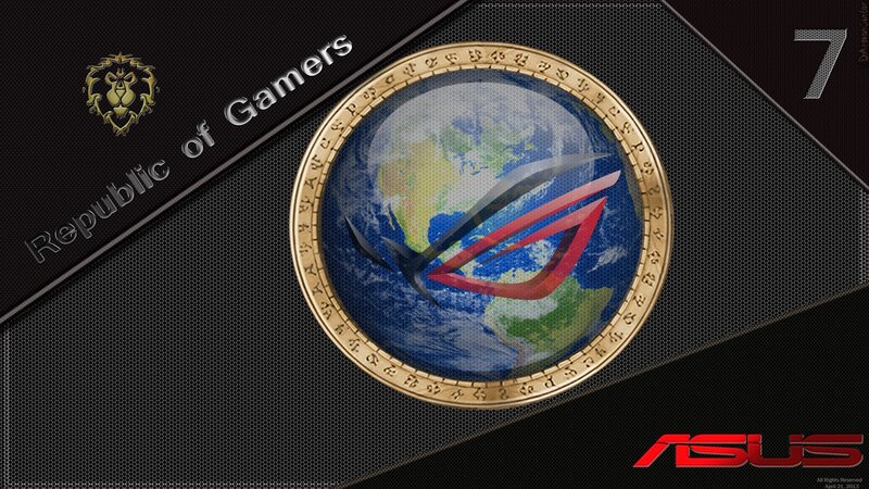 ASUS Republic of Gamers wallpaper