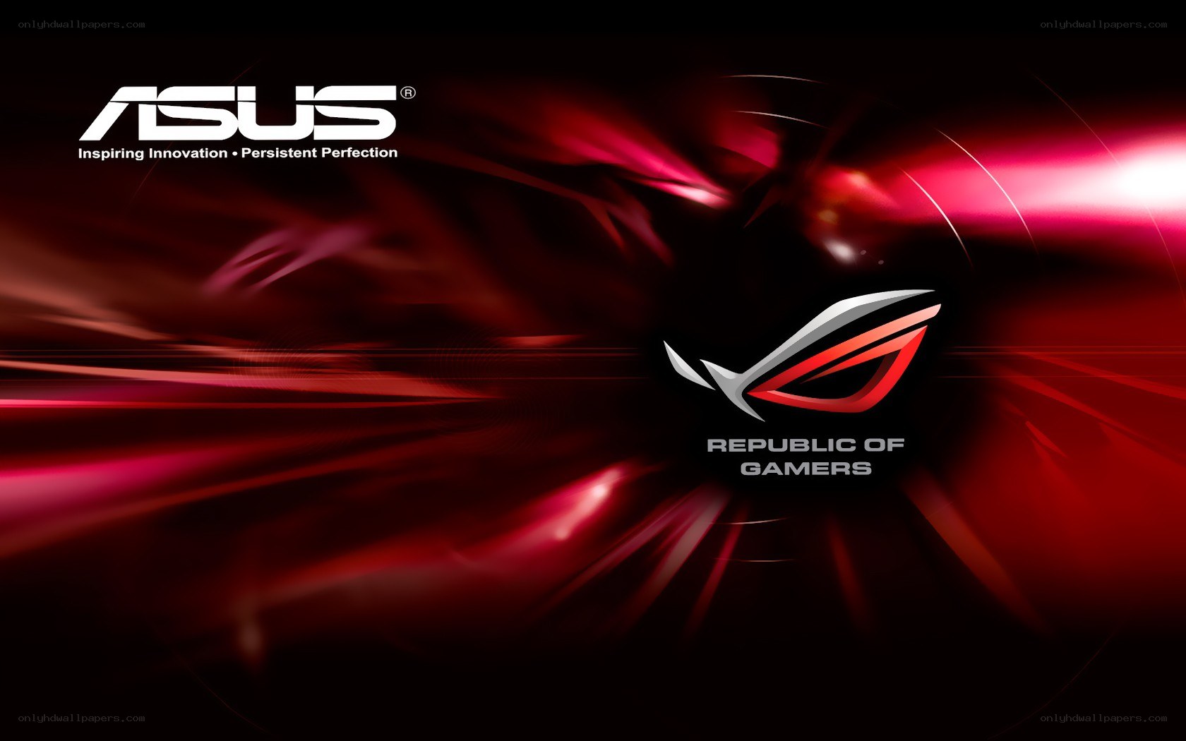 ASUS ROG branding wallpaper