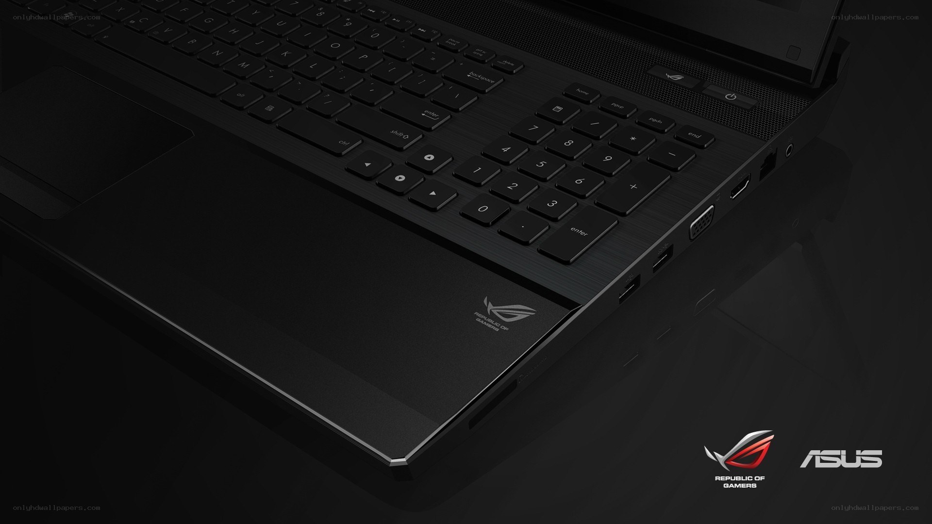 ASUS ROG gaming laptop