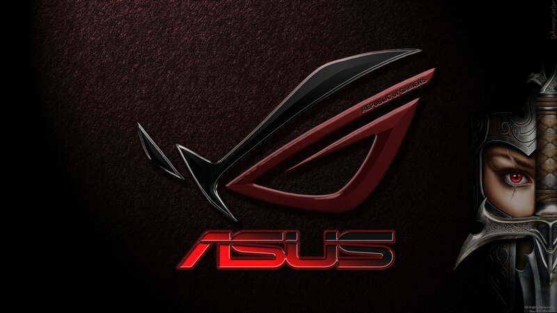 ASUS ROG Logo and Warrior