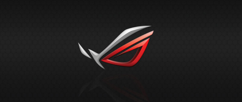 ASUS ROG Logo — Black, Modern, 3d Render