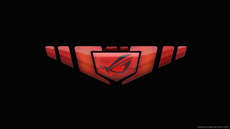 ASUS ROG Logo — Dramatic