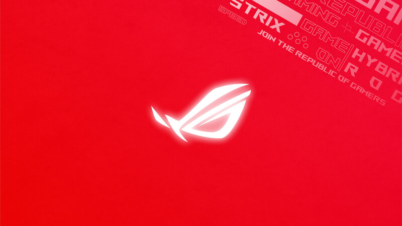 ASUS ROG Logo — Red, Bold