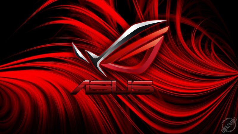 ASUS ROG Logo — Red, Dynamic, Digital Art