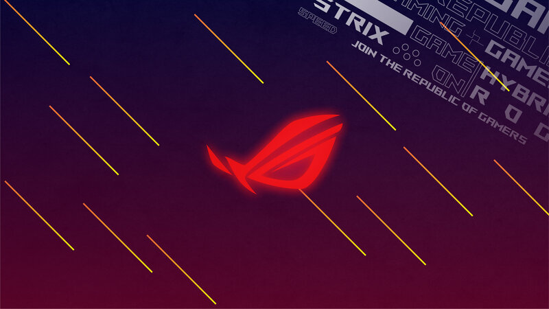 ASUS ROG Logo — Red, Dynamic