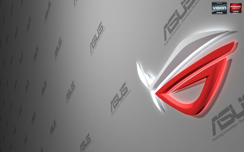 ASUS ROG Logo — Red, Modern