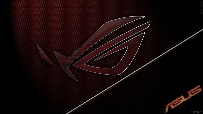 ASUS ROG logo wallpaper